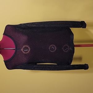 Fishnet top - looks great over a camisole or dress